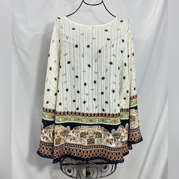 Coco Cabana floral printed poncho size M - Picture 2 of 8